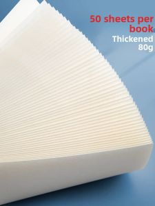 MONLEYTA | Thickened Wooden Draft Book For Primary And High School Students Tearable Erasable Paper Famous University School Stationery