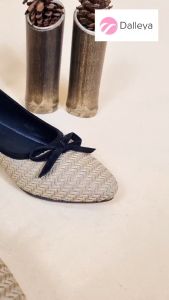 DALLEYA COLLECTION - Nova Sepatu Teplek Wanita Bahan Canvas