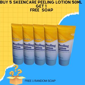 Buy 5pcs Peeling Lotion Get 1 Free Soap