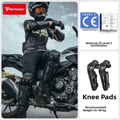 Motowolf | All-Season Breathable Anti-Fall Knee and Elbow Guards