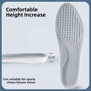 XIANZHAO | Womens Invisible 5cm Heightening Shoe Inserts Arch Support Comfortable Footbed Small Stature People Increasing Heels