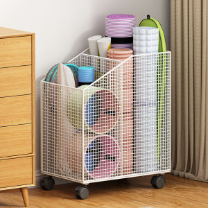 GUANGMANZHI | Wheeled Fitness Equipment Storage Basket