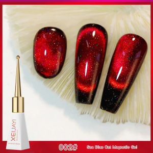 Sơn Móng Tay Gel Đá Quý Mắt Mèo XEIJAYI 10ml Phủ Bóng Từ Tính Gốm Bán Vĩnh Cửu Dùng Cho Chuyên Nghiệp