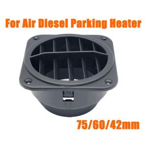 Air Vent Outlet 42/60/75mm Diesel Heater Vent Outlet 360 Degrees Rotatable Diesel Parking Heater Ducting Warm For Car Truck VAN