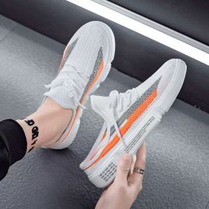 Korean Half Shoes For Men White Color Mesh Slippers For Men Casual Breathable Sneakers For Men Slip On Shoes