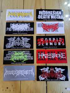 stiker garasi rebel people stiker graftac/stiker a/stiker distro/stiekr iddm
