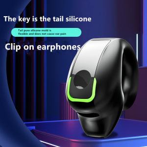 ♥ SPLAY Shipping+Ready Stock ♥Gd28 Bone Conduction Headphones Bluetooth-compatible 5.3 Ear Clip Earphone Wireless Lightweight Business Sports Headset With Mic