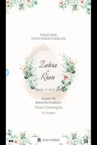 Undangan Digital Website Pernikahan Premium Full Fitur