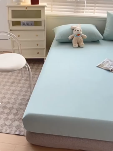 No Gusot No Lukot Multifunctional Bedsheet PLAIN COLORS Korean Style (With Complimentary pillowcase) / Double Queen Size