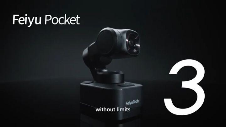 FeiyuTech Feiyu Pocket 3 Cordless Detachable 3-Axis Stabilizer Gimbal ...