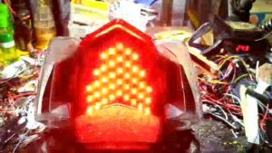 Lampu Stop Lamp Running Supra X 125 fi 2013 - 2024 Mode Otomatis