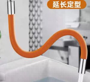 Ready stock  faucet extension extender universal kitchen bathroom balcony bathroom silicone extender anti-splash head mouth artifact
