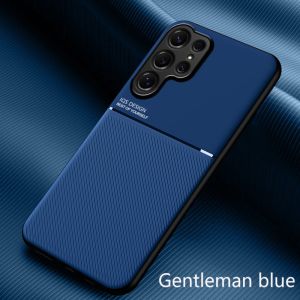 Leather Texture Magnet Case For Samsung Galaxy S26 Ultra S26 Plus S25 Ultra S26Ultra S26+ S 26 Ultra 5G Cover Car Magnetic Cases
