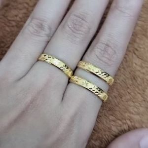 JIN JING CINCIN BAJET SIZE 10-26 EMAS 916 (HOLLOW) 0.71g-1g UP
