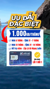 ( MỞI BÁN - SALE 50% ) SIM 4G 5G MOBIFONE Tặng 1000GB/Tháng Miễn Phí 10 Tháng Chỉ Dùng Hà Nội/HCM | 6FHN 12FHN 6FHCM 12FHCM - FREESHIP - CHƯA KÍCH HOẠT