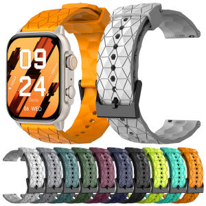 20mm 22mm Silicone Strap For COLMI C81 C80 M40 M42 Band For COLMI P71 P73 P8 I30 Soft Bracelet Wristband Replacement Accessorie