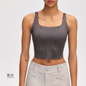 Princess Line Adjustable Strap Sports Bra Top Womens Fitness Yoga Vest BR152 Particle Fever Nylon Sportswear Casual Clothing