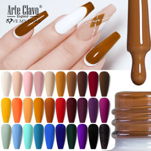 Arte Clavo Autumn Nail Gel Polish Caramel Winter Soak Off UV LED Nail Art Gel Varnish Nail Supplies For Professionals Salon DIY