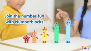 Learning Resources Numberblocks Friends One to Five Figure Set by hand2mind- Age 3+ Math Numbers
