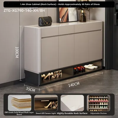 ZUNTONGGE | Aesthetic Entry Hall Cabinet with Storage and Shoe Compartment 2026 Style