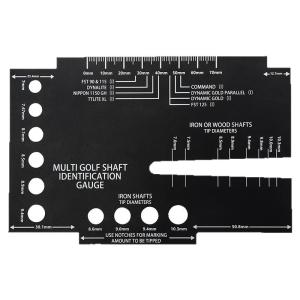 Golf Shaft Identifier Measurement Workshop Tool