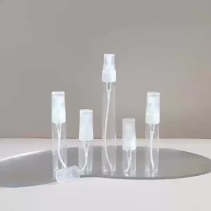 MUB | Gói Số Lượng Lớn 20/50/100 CÁI Chai Nước Hoa Thủy Tinh Di Động Màu Đen 2ML-10ML Lọ Mẫu Rỗng Có Thể Đổ Đầy Lại Hộp Đựng Thủy Tinh Mỏng Đựng Tinh Dầu Thơm