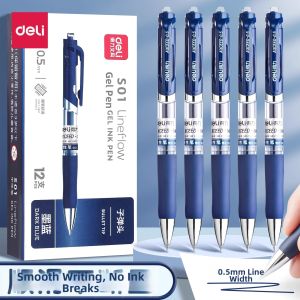 deli | Medical Specialized Blue-black Ballpoint Pen 0.5mm