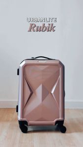 URBANlite Rubik 3in1 (20"+24"+28" inch) Spinner Wheels Hard Case Luggage (Only 20" inch with Cup Holder) - ULH9919