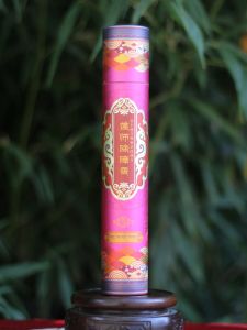 Natural round Enlightenment Tibetan Incense Sticks for Purifying Home Office Removing Obstacles 60 Sticks in a Tube