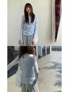 NIHAOKANONG | Áo Thun Dạng Suông Kiểu Dáng Thường