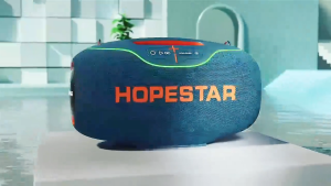 Hopestar A80 ลำโพงบลูทูธ 350W พร้อมไมค์ Bluetooth Speaker High Quality RGB TWS Waterproof IPX6