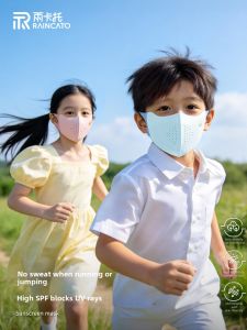 RAINCATO | Sunscreen UV Protection Mask for Children Breathable Lightweight 5-12 Years