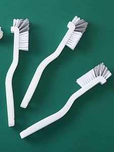 360 Degree Clean Narrow Brush Long Handle Fish Tank Straw Baby Milk Bottle Gap Glass Tube Cleaning Brush Home Kitchen Tools