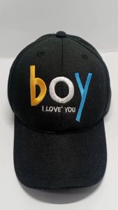 Topi Anak Baseball Laki-laki dan Perempuan Bordir BOY