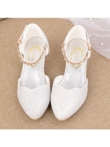 Silver Princess Shoes for Show and Performance