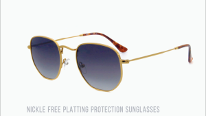 Polarized Sunglasses Vintage UV400 Protection Women Men Hexagon Square Driving Sun glasses