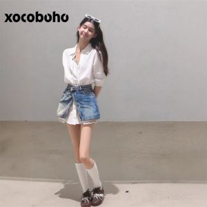 xocoboho | Stylish and Relaxed White Shirt