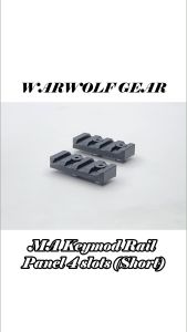 MA KEYMOD Rail Panel 4slots (SHORT) WARWOLFGEAR