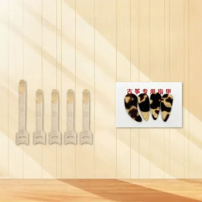 Adjustable Non-adhesive Guzheng and Pipa Nail Covers