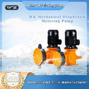 WELL-OFF WK Mechanical Diaphragm Metering Pump/Dosing Pump/Metering Pump/Disinfection Pump/Liquid Dosing Pump/Electric Water Pump/Wastewater treatment pump