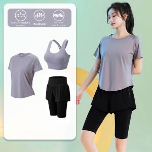 BAISILING | Anti-Peek Running Shorts Mid-Length Moisture-Wicking Close-Fitting