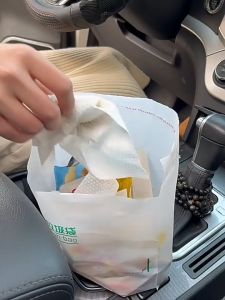 20Pcs Car Trash Bag Self-Standing Truck Garbage Can Car Vehicle Superior Adhesive Portable Storage Container Disposable