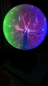 Magic Plasma Ball Lamp Touch Glass LED Night Light Atmosphere Lights Christmas Party Bedroom Decor Kids Birthday Gift Toy