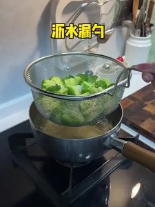 Kitchen Fine Mesh Strainer Skimmer Colander Spoon