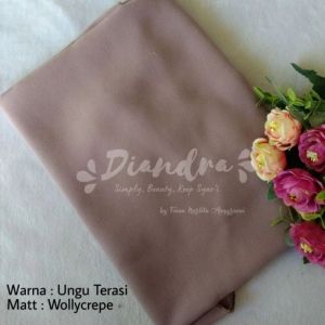 DIANDRA HIJAB WOLLYCREPE SYARI XL PET ANTEM Kerudung khimar wollycrepe jumbo syari pet antem bisa COD