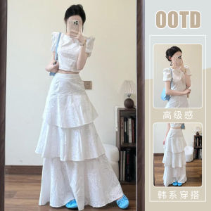 Váy Midi Chữ a Cạp Cao Màu Trắng Thanh Lịch Váy Ngắn Che Mông Váy Nữ Phong Cách Hàn Quốc Váy Ngắn Mùa Hè