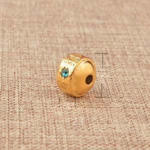 จี้ลูกปัดรูปถังสีสันสดใสแบบโปร่งใสสำหรับสร้อยคอ 3 ทาง หัวเข็มขัด จี้เครื่องประดับ ชิ้นส่วนพิเศษ อุปกรณ์ DIY เครื่องประดับแฟชั่น