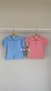 LEWIS EMMA - Kelly Top (2-14 Tahun) Atasan Anak Perempuan / Baju Pakaian Lengan Pendek
