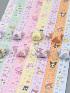 Đồ Thủ Công Giấy Ngôi Sao Dễ Thương Cho Học Sinh Nữ Đồ Trang Trí Nhà Thủ Công Giấy Gấp Hình Ngôi Sao Dài