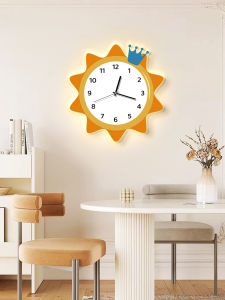 นาฬิกาตั้งโต๊ะแบบเรียบง่ายและโมเดิร์น นาฬิกาติดผนังแบบเรืองแสง ตกแต่งห้องรับแขก ร้านอาหาร ติดผนัง ไฟตกแต่ง นาฬิกาตั้งโต๊ะ